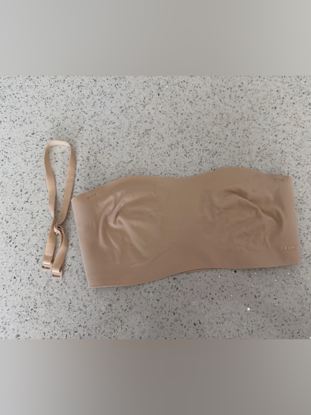 SKIMS Nude Seamless Bandeau Top